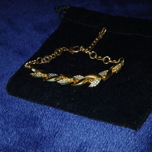 Elegant Gold and Silver Bracelet